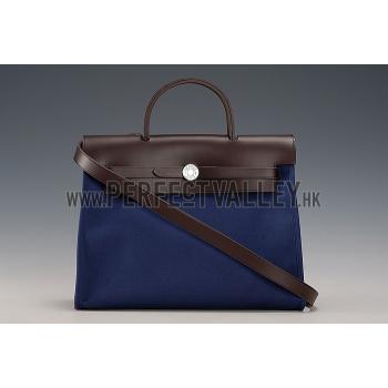 Hermes Herbag Blue Replica