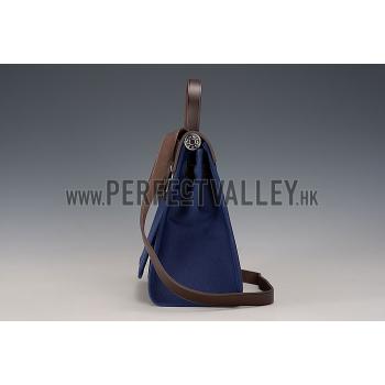 Hermes Herbag Blue Replica