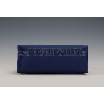 Hermes Herbag Blue Replica