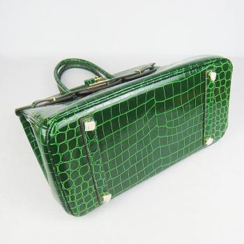 Hermes Birkin 6089 Ladies Handbag Green HM04828