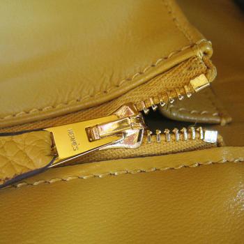 Hermes Birkin 6089 Ladies Cow Leather Yellow Bag