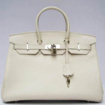 Hermes Birkin 62640 Ladies Handbag Cow Leather