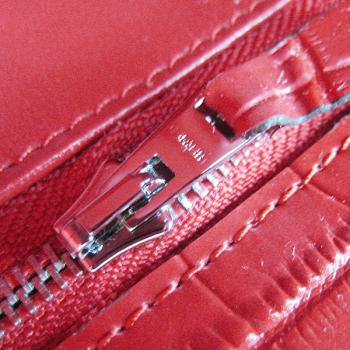 Hermes Kelly 6108 Ladies Crocodile Red Bag