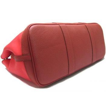 Hermes Garden Party H2084 Cross Body Bag Canvas Red Replica