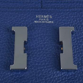 Hermes Wallet H6023 Ladies Wallet Blue