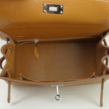 Hermes Kelly 62643 Ladies 2way Cow Leather