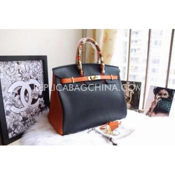 Hermes Birkin Handbag Calfskin