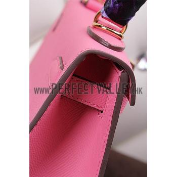 Hermes Kelly Pink 608136