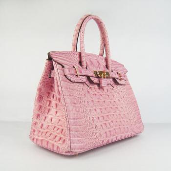 Hermes Birkin 6088 Ladies Crocodile Pink