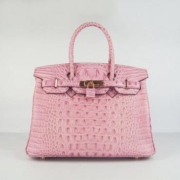 Hermes Birkin 6088 Ladies Crocodile Pink