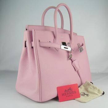 Hermes Birkin 6089 Ladies Handbag Cow Leather -56 Replica