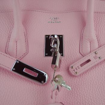 Hermes Birkin 6089 Ladies Handbag Cow Leather -56 Replica