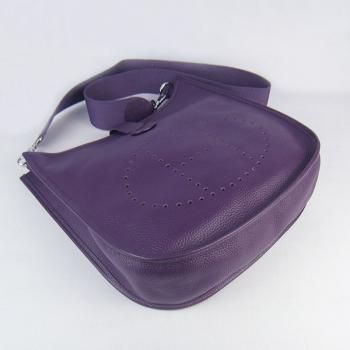 Hermes Evelyne 6309 Ladies Cross Body Bag Purple