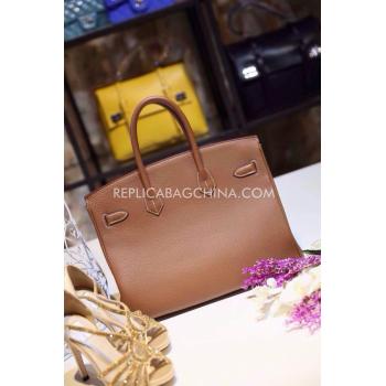 Hermes Handbag Handbag Brown