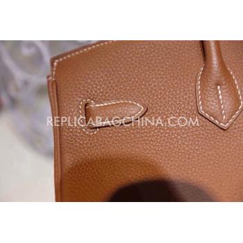 Hermes Handbag Handbag Brown