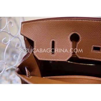 Hermes Handbag Handbag Brown