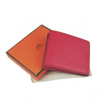 Hermes Wallet H014 Ladies Wallet Red