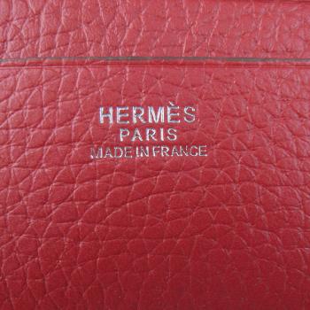 Hermes Wallet H014 Ladies Wallet Red