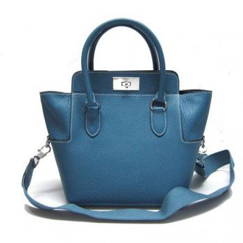 Hermes Toolbox H1220M Ladies Blue Replica