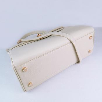 Cheap Hermes Kelly 6308 Ladies 2way Beige Bag