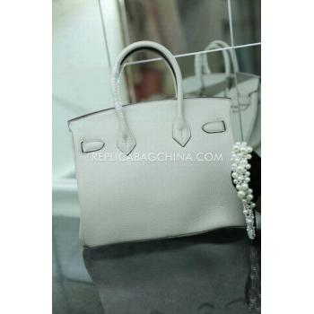 Cheap Hermes Birkin Handbag White