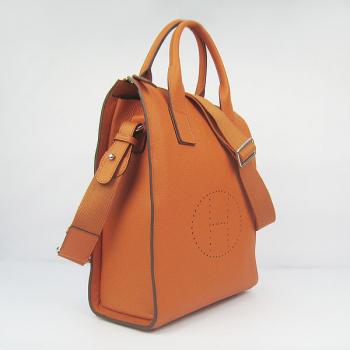 Replica Hermes Toolbox 8076 Mens Orange Bag