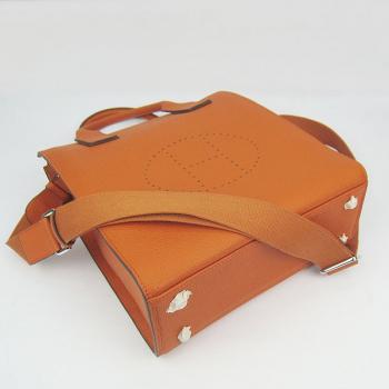 Replica Hermes Toolbox 8076 Mens Orange Bag