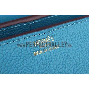 Cheap Hermes Stirrup Shoulder Bag Blue 608090