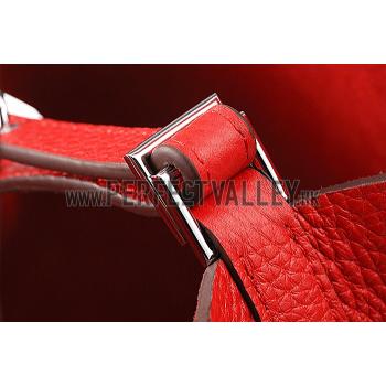 Hermes Picotin MM Red 607502