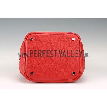 Hermes Picotin MM Red 607502