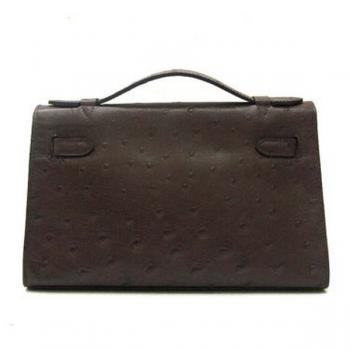 Hermes Clutches HK22 Ladies Briefcase Coffee Handbag