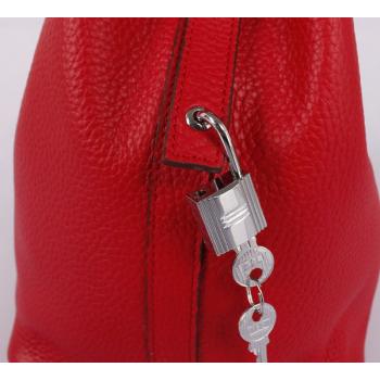 Cheap Hermes Picotin 1048 Handbag Lambskin Red