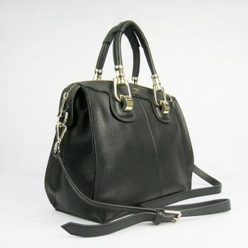 Hermes  bags 60669 Ladies Black