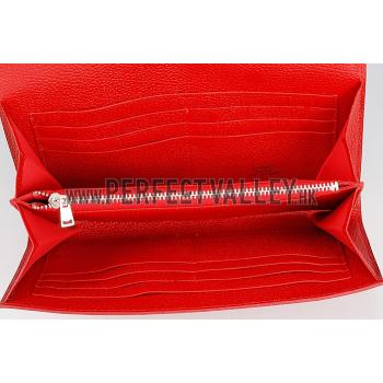 Hermes Jige Clutch Red 18926963