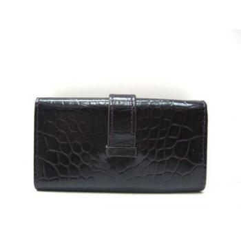 Hermes Wallet H1132 Accessory Crocodile Purple Replica