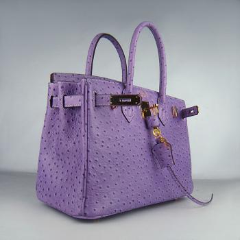 Hermes Birkin 6088 Ladies Handbag Purple