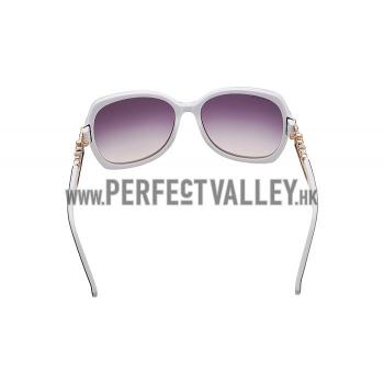 Hermes Carriage Motif White Sunglasses 307833