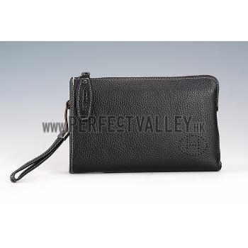 Hermes Card Holder/Wallet Black 608031