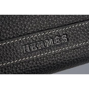 Hermes Card Holder/Wallet Black 608031