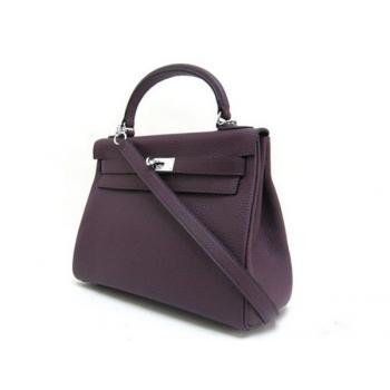 Hermes Kelly H1043 Ladies 2way Purple Bag