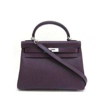 Hermes Kelly H1043 Ladies 2way Purple Bag