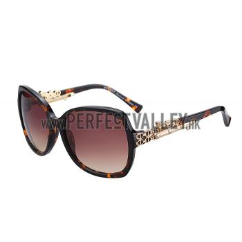 Hermes Carriage Motif Havana Sunglasses 307832