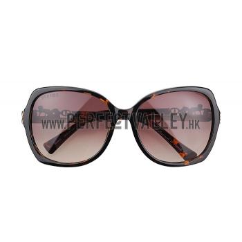 Hermes Carriage Motif Havana Sunglasses 307832