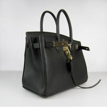 Hermes Birkin 6088 Ladies Cow Leather Black