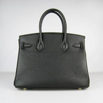 Hermes Birkin 6088 Ladies Cow Leather Black