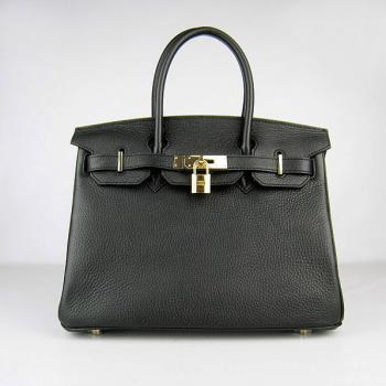 Hermes Birkin 6088 Ladies Cow Leather Black