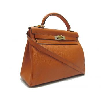 Hermes Kelly H1032 2way Cow Leather Replica