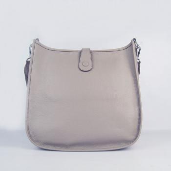 Hermes Evelyne 6309 Ladies Cow Leather Grey Handbag