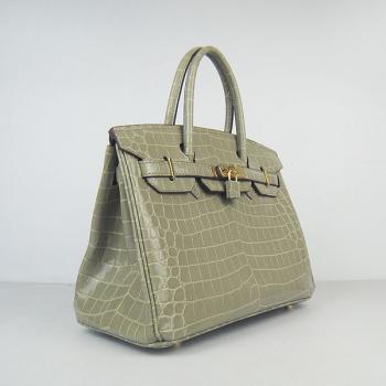 Hermes Birkin 6088 Ladies Handbag Grey HM06118