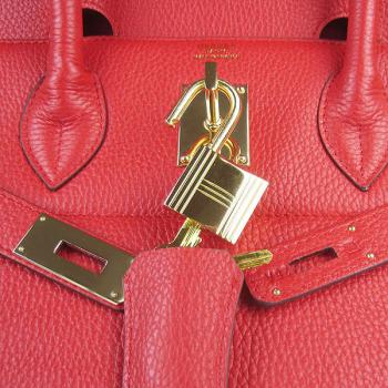 Cheap Hermes Birkin 6109 Handbag Red